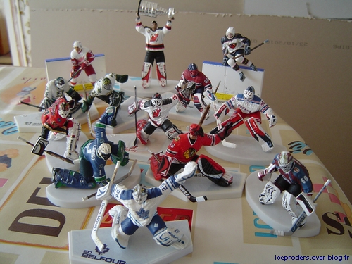 Collection de gardiens NHL 3 inch complète 