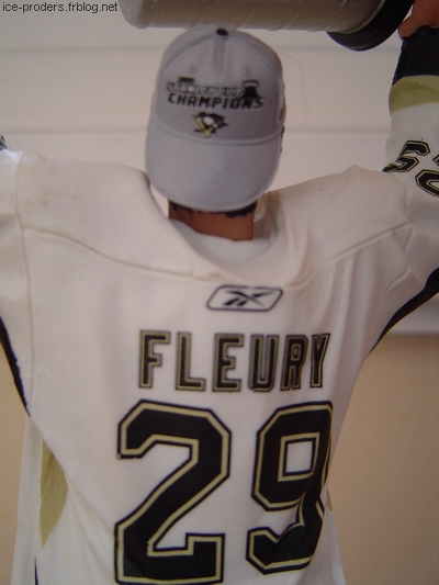 Marc-André Fleury - Stanley Cup 2009 - Penguins Pittsburgh - McFarlane NHL hockey sur glace