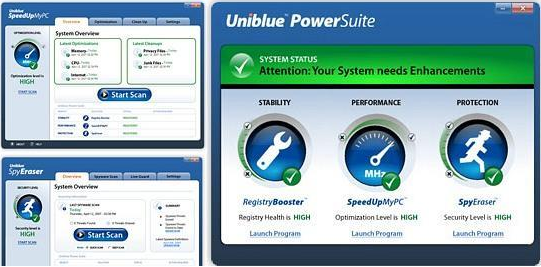 Uniblue Powersuite 2010 Build 2.1.1.0