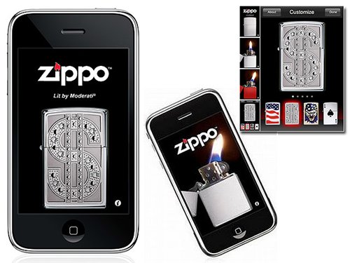 Iphone Virtual Zippo 1.1