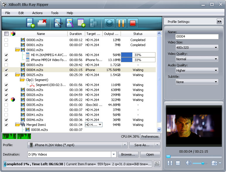 Xilisoft Blu Ray Ripper v5.2.5.0419 Incl. Keygen