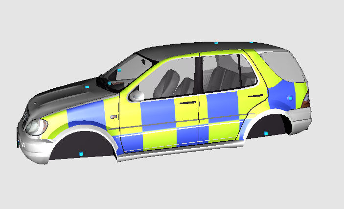 British Police Interceptors