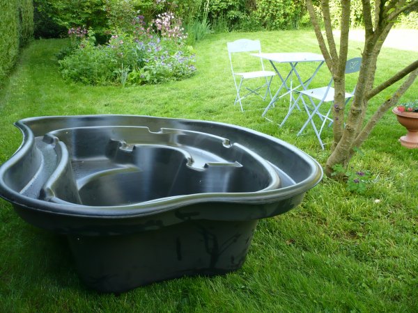 bassin de jardin preforme 750 litres