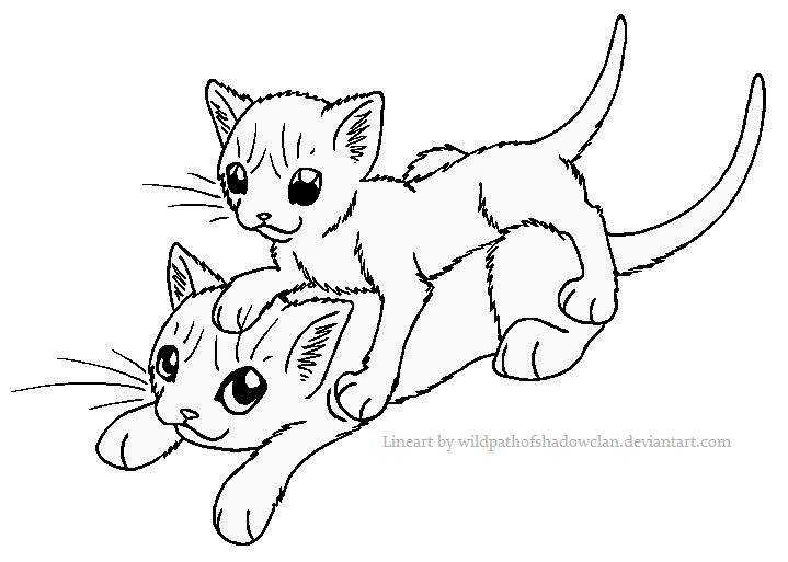 warrior cat coloring pages - photo #30