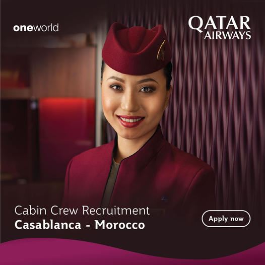 cabin Crew Recruitment Casablanca, Morocco