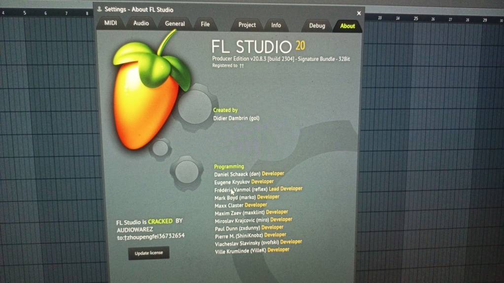 fl studio 12.5 still demo after regkey